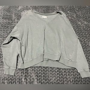 American Eagle distress boyfriend sweater